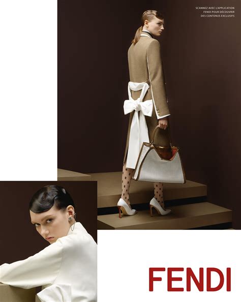 fendi pagine pubblicitarie|fendi advertising.